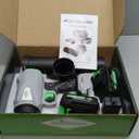 Leaf Blower Cordless with Battery and Charger, 1000,000 RPM,One-Touch Lock Mode, Lightweight Handheld Design,Blower for Patio Cleaning,car Blowing Water, Blowing Leaves and Dust (Black)