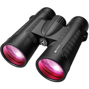 15x56 Binoculars for Adults High Powered - Large View Binoculars with Clear Low Light Vision - Waterproof Compact Binocular for Hunting Camping Cruise Travel Bird Watching