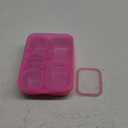 Freshmage Stainless Steel Snackle Box Container, 5 Compartment Lunch Bento Box, Reusable Food Storage Snack Box for School, Work, and Travel, BPA Free and Dishwasher Safe, Pink (1 Pack)