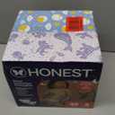 The Honest Company Comfort Dry Overnight Diapers, Up to 12 Hours Protection, Hypoallergenic, Cozy Cloud + Star Signs, Club Box Size 4 (2237 lbs), 48 Count