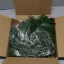 Watayo 2 Pcs Artificial Christmas Teardrop Swag, 23" Faux Norfolk Pine Teardrop Door Swag, Real Touch Greenery Pine Wreath Staircase Swags for Xmas Holiday Door Mantle Fireplace Decor Indoor Outdoor