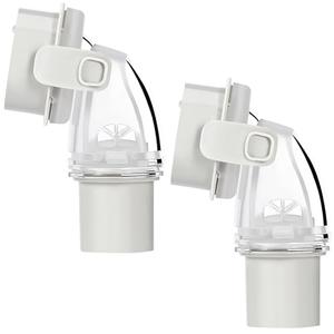 Replacement Swivel Elbow Connector for Airfit F20 F30 Series 2 Pack