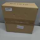 Set of 6 Bridesmaid Bouquets for Wedding - 7 inch Artificial Flower Bouquet Silk Rose with Pearls Gothic Small Floral Bouquets for Bridal Shower Marriage Proposal Halloween Party Ceremony Anniversary (Black & Blue)