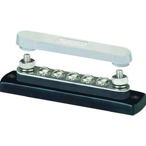 Blue Sea 2314 Minibus 100 Ampere Common BusBar 5 x 8-32 Screw Terminal with Cover