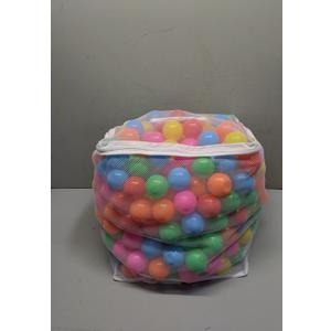 GUESVOT Ball Pit Balls Plastic Balls for Ball Pit BPA Free Plastic Balls Crush and Smash Proof Balls 100pcs 2.2" Set for Toddlers for Play Tent Tunnel (7Colors)