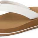 Reef Cushion Breeze Womens Flip Flop, Ultra Soft Cushion Footbed, Arch Support, Cloud, 8