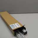 Flacchi Meteor Shower Icicle Lights - 5 Tubes 20" Each 270 LED Cascading Raindrop Lights, Timer Outdoor Waterproof Christmas Decorations for Holiday Party(Warm White)