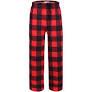 storeofbaby Boys Casual Plaid Pants Loose Elastic Waist Long Trousers with Pockets S