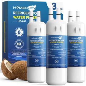 W10295370A Water Filter Replacement Compatible with Whirlpool EDR1RXD1, Everydrop Filter 1, EDR1RXD1B, WHR1RXD1, W10276924, W10291030, 9930 9930P 46-9930 46-9081 9081 P8RFWB2L, 3 Pack