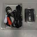 1Mii Bluetooth 5.3 Transmitter Receiver for TV to Wireless Headphones, Dual Link aptX Adaptive/Low Latency/HD Audio, Aux Bluetooth Audio Receiver Adapter for Home Stereo, Airplane, Boat, Gym (Black)