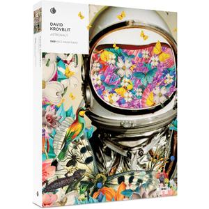 Pomegranate 1000-Piece Jigsaw Puzzle for Adults, David Krovblit's Astronaut, Matte Finish, Snug Fit, 25 x 25 inches