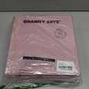 GRANNY SAYS Cube Storage Bins, 11 Inch 6 Pack Storage Cube Organizer, Foladble Fabric Storage Boxes with Handle, Decorative Clothing Storage Baskets for Shelves, Closet, Pink