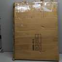 Greenstell Laundry Hamper with lid, No Install Needed, 130L Wicker Laundry Baskets Foldable 2 Removable Liner Bags, 2 Section Clothes Hamper Handwoven Rattan Laundry Basket with Handles, Natural