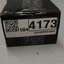 1-1/8 Inch Diameter Brushed Gold Curtain Rod with Bird Design Finials, 36-72'' Telescoping Single Curtain Rods for window width 24-68 inch, 1 pack