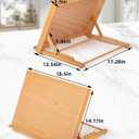 5-Position Tabletop Easel, Adjustable Angle Drafting Table Easel Drawing and Sketching Board, 18 1/2 Inches by 14 1/8 Inches, Large