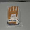 Leather Work Gloves Cowhide Gardening Glove for Wood Cutting/Garden/Construction/Driving for Men and Women 1 Pair(Large)