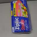 Ziploc Gallon Food Storage Slider Bags, Durable, 68 Count