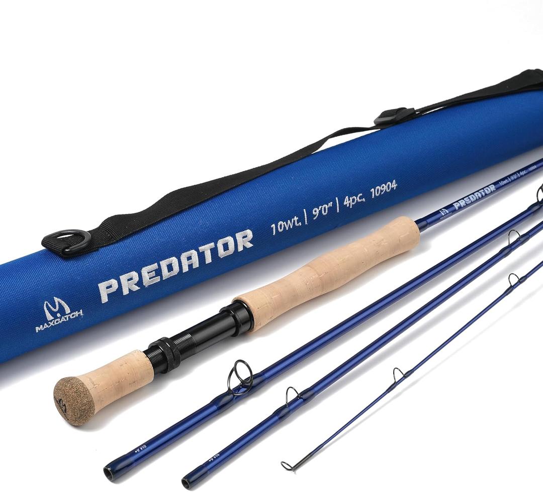 Maxcatch Predator Saltwater Fly Rod 9’ 9wt 4-piece