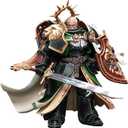 JOYTOY 1/18 Action Figure Warhammer 40,000 Dark Angels Primarch Lion El'Jonson 7.12 inch Movable Model Collectible Figurine
