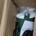 LUSTORM 1 Tall Standing Floor Lamp for Living Room Modern Metal Stand Lights for Office Corner Lamps LED Black Floor Lamp with Adjustable Head E26 Socket for Bedroom Bedside Reading (Dark Green)