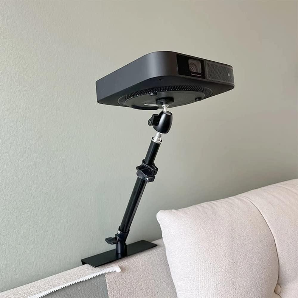 Bed Sofa Projector Stand - Invisible Installation Metal Holder - Multi-Angle Adjustment Bracket Mount - Compatible with XGIMI h2 / H3, Nebula, VANKYO, Epson