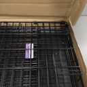 MidWest Homes for Pets 24-Inch iCrate for Small Breeds, 12-20 lbs, Single Door Folding Dog Crate with Divider Panel, Leak-Proof Tray & Secure Latch, Portable, Durable & Easy to Assemble