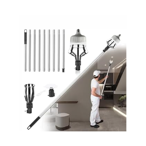 Cup and Pole Extension for Recessed Lights and Standard Bulbs3242342342342