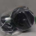 Puff-Hide Smokeing Fan for Smoking Indoors, Electric Black Gold Smokeaway Purifier Fan Portable Table Smoke Air PuriferFan Adjustable Angle Kitchen Mini Filter Smoke Exhaust Fan(Plug-In)