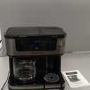Deluxe 12-Cup Coffee Maker & Single Serve Brewer  Programmable, K-Cup Compatible, Adjustable Brew Size, Glass Carafe, Auto Shut-Off - Ideal for Home or Office