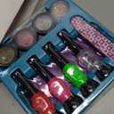 Nail Art Studio for Girls - Birthday Gift - Nail Polish Kit for Kids Ages 7-12 Years Old - Girl Gifts Ideas - Gift Set - Girly Stuff - Polish, Pens, Glitter, Stickers, Gems, Filer - 8 9 10 11 12 Year