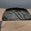 Amazon Basics 40F Cold Weather Two-Person Sleeping Bag for Outdoor Camping, Queen Size XL, 87" x 59", Olive Green