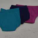 Incontinence Underwear for Women, 100ML Period High Waisted Leakproof Washable Protective Briefs for Postpartum Bladder Leak Cotton, 3 Pack (Large, Multicolor01)