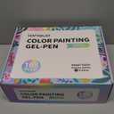 168 PCS Gel Pens for Adult Coloring Books, 162 Colors Gel Colored Pens Set with Travel Case, Perfect Gel Pens for Adult Drawing Doodling Journaling, Art Supplies and DIY Crafts