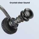 2.5mm Phone Headset for Office Landline Corded Telephone Headset with Noise Cancelling Microphone Wired Call Center Headphones for Panasonic KX-TGEA20 KX-TCA430 KX-TGE433 Cisco 303G 508G Uniden Vtech