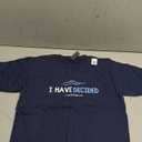 Water Immersion Baptism BAPTIZED; I Have Decided 2-Cor.5:17 T-Shirt Navy Blue Kids S
