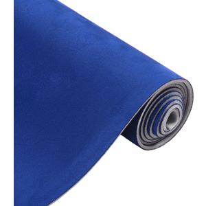 Headliner Fabric 96" L x 57" W Interior Trim DIY Roof Repair Replacement Suede Fabric Blue 1 Pcs