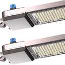 2Pack 480W(486x1W LED) LED Parking Lot Lights 72000lm (150Lm/W) 5000K ETL Listed Led Parking Lot Lighting with Smart Photocell & Arm Mount (Coverage: 66~130Ft at Height:30~60Ft) (480W -2Pack)