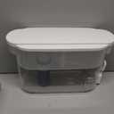 PUR PLUS 30-Cup Water Filter Dispenser with 1 Lead-Reducing PUR PLUS Filter, Dishwasher Safe, Powerful Filtration, Large Capacity with Slim, Space-Saving Design, White (DS1811Z)