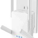 BE3600 Wifi 7 Range Extender, Wifi Extenders Signal Booster for Home, 5.8Ghz/2.4Ghz Dual Band Wi fi Extender with Ethernet Port, Wireless Repeater Amplifier Internet Booster Signal 2500 Sq.Ft.