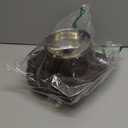 Hubulk Pet Dog Bowls 2 Stainless Steel Dog Bowl with No Spill Non-Skid Silicone Mat + Pet Food Scoop Water and Food Feeder Bowls for Feeding Small Medium Large Dogs Cats Puppies (Medium, Chocolate)