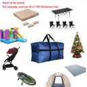 Extra Large Canvas Duffle Bag for Travel, Big Oversized Foldable Storage Bag