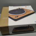 House of Marley Stir It Up Wireless Turntable: Vinyl Record Player with Wireless Bluetooth Connectivity, 2 Speed Belt, Built-in Pre-Amp, and Sustainable Materials (Signature Black)