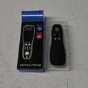 2-in-1 USB Type C Presentation Clicker Wireless Presenter Remote for PowerPoint, Powerpoint Clicker with Volume Control PowerPoint Slide Advancer for Mac, Computer, Laptop-E600