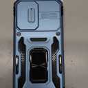 for Samsung Galaxy S20 Case with Screen Protector,Built-in Slide Camera Cover+360Kickstand Ring for S23+Plus Case Shockproof Anti-Scratch Military-Grade Drop Heavy Duty Protection Black