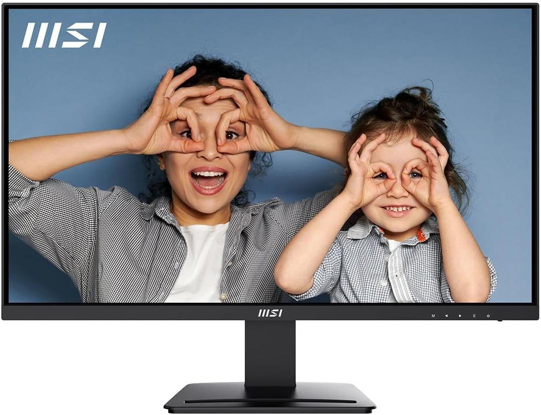 MSI PRO MP273U, IPS 3840 x 2160 (UHD) Computer Monitor, 4K, 60 Hz, Adaptive-Synch, HDMI, DisplayPort, 4ms (GTG), Black