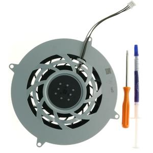 PS5 Slim Cooling Fan Replacement  19-Blade Internal Quiet Cooler for PlayStation 5 Slim Console CFI-2000 CFI-2015 Cooling Fan G12E12MS1AH-56J14, 11541GS-12M-WB-01