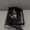 2 Pack Under Sink Organizers and Storage, Heavy Duty Metal Pull Out Cabinet Organizer with Ball-Bearing Slides, Height Adjustable L-Shaped Shelf for Kitchen & Bathroom