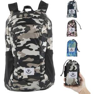 4Monster Hiking Daypack,Water Resistant Lightweight Packable Backpack for Travel Camping Outdoor (16L, Army Green)