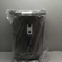 simplehuman 50 Liter / 13 Gallon Semi-Round Kitchen Step Can with Secure Slide Lock, Grey Plastic (Gray)