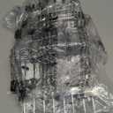 Pants Hangers Space Saving,Stackable Skirt Hangers with Clips, Hanging Closet Organizer and Storage,Clothes Hangers, College Dorm Essentials Apartment Essentials- 16 Pack